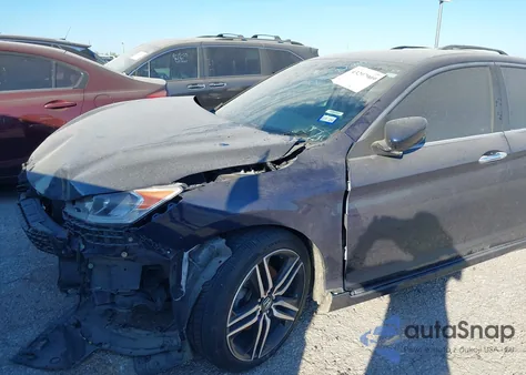 2016 Honda Accord Sport из США, поврежденный, VIN 1HGCR2F55GA174301